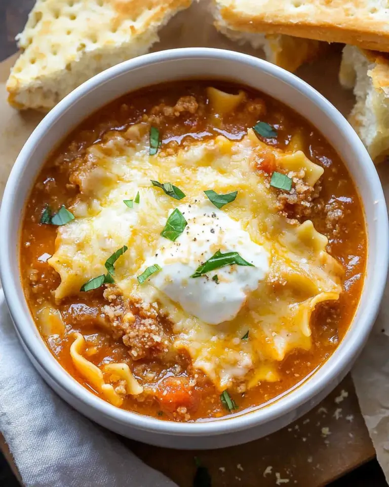 Lasagna Soup