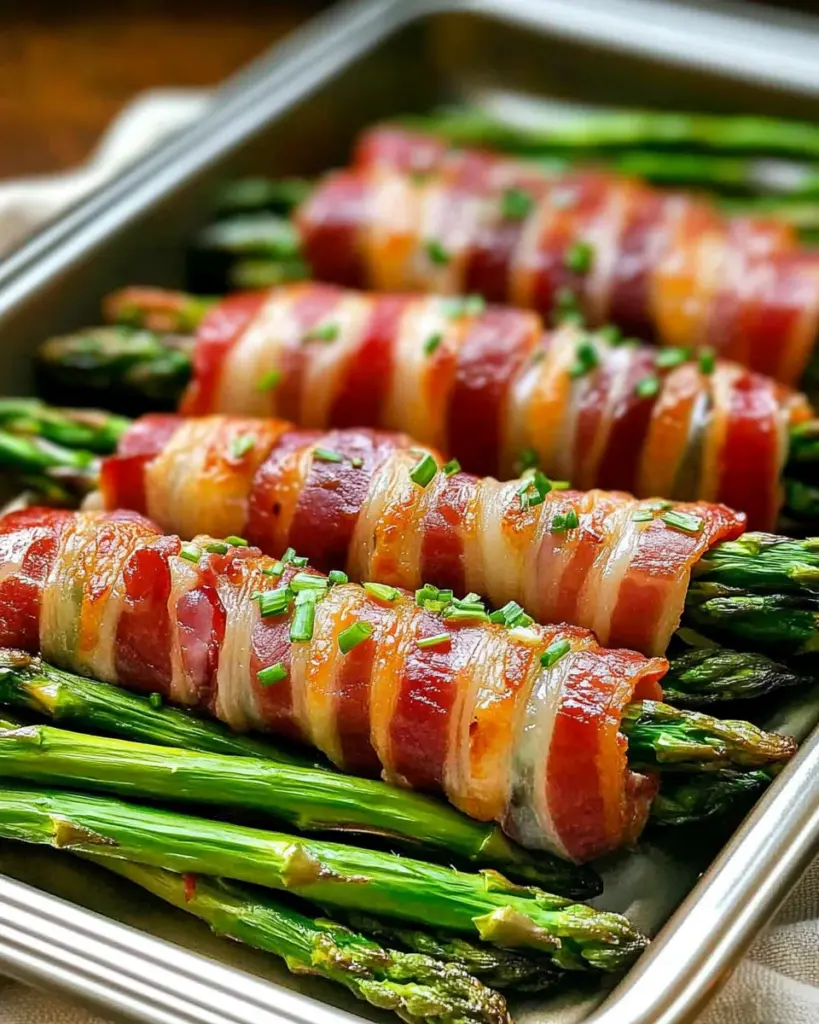 Low Carb Bacon Wrapped Asparagus