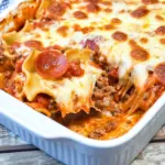 Meat Lover’s Pizza Casserole