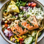 Mediterranean Salmon Bowl