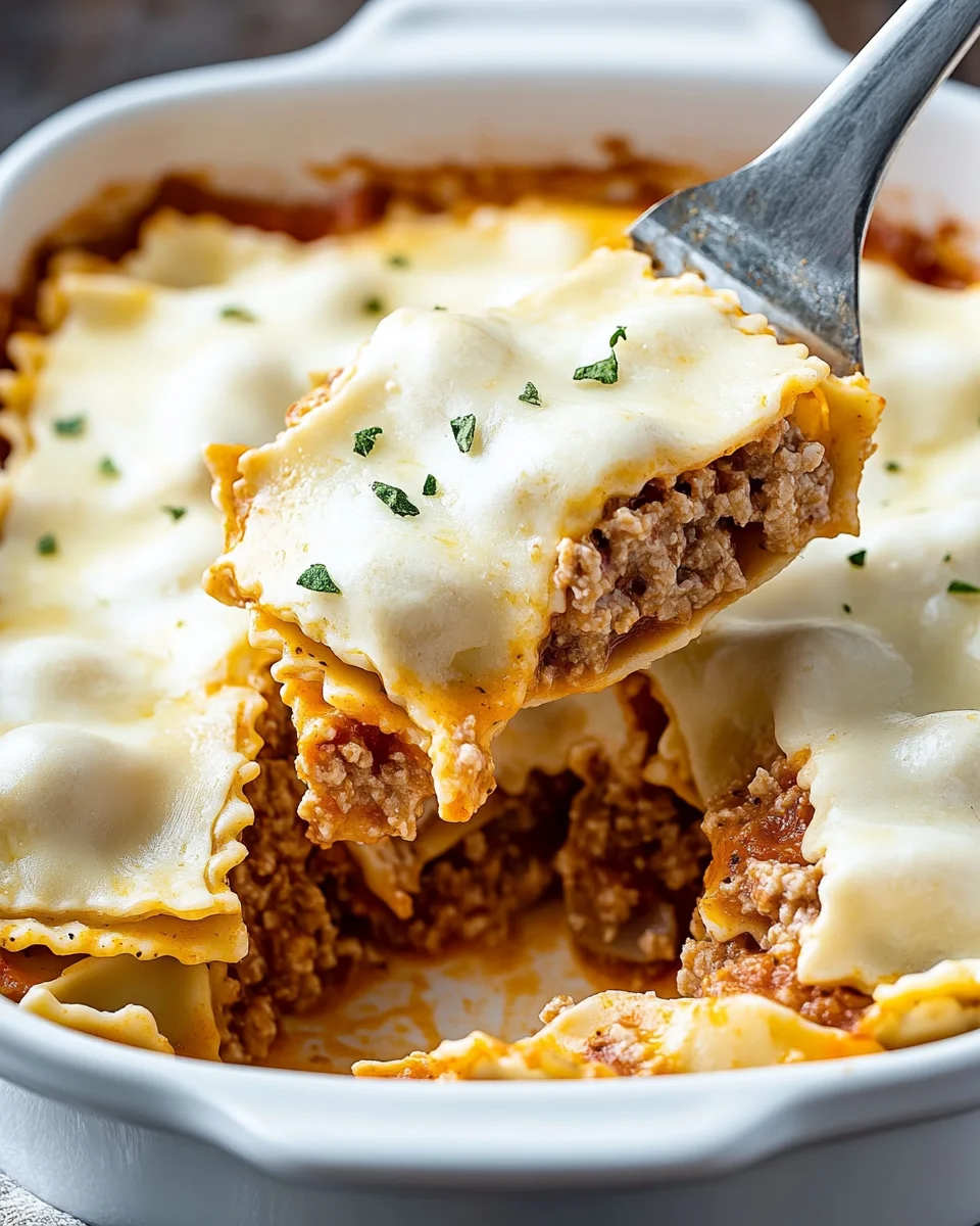 Million Dollar Ravioli Casserole