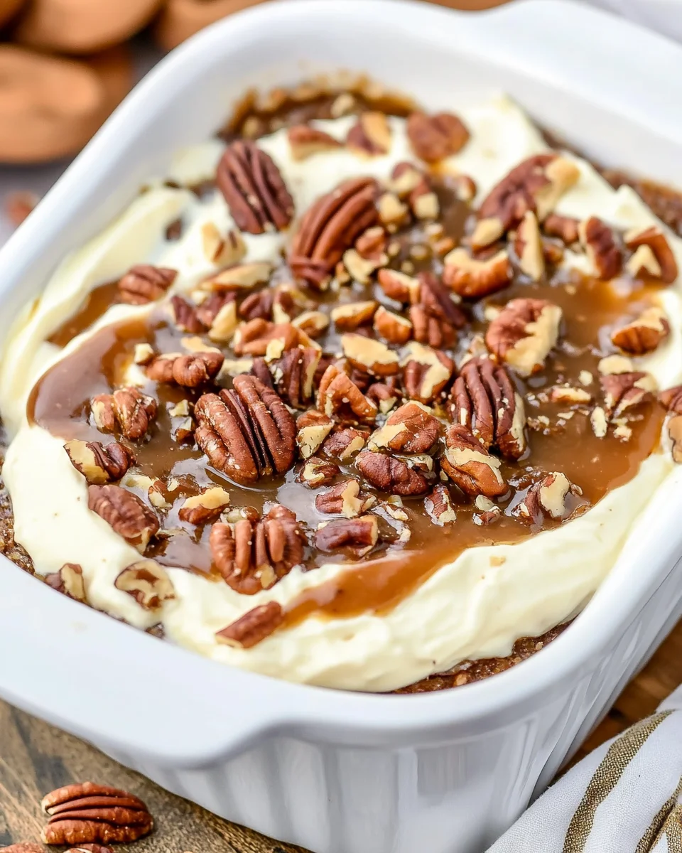 No Bake Pecan Pie Dip