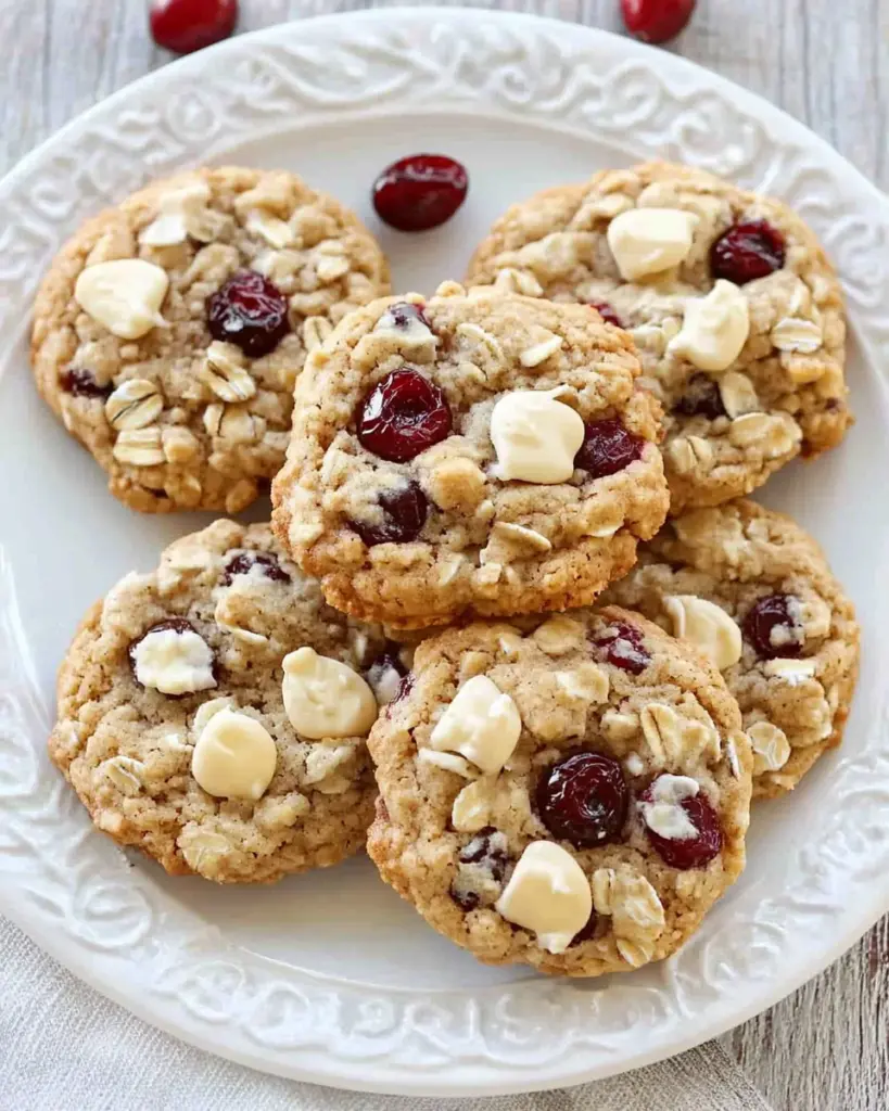 Oatmeal Cranberry Cookies