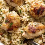 Oven-Baked Chicken and Rice