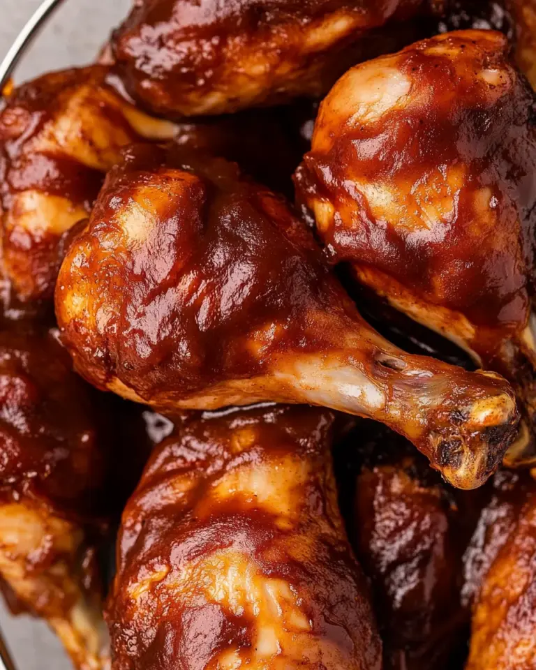 Oven Baked BBQ Chicken Drumsticks