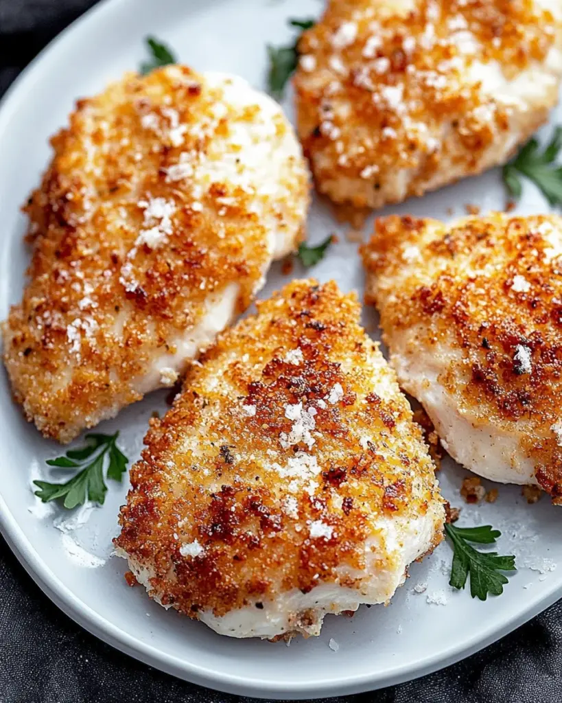Parmesan Crusted Chicken