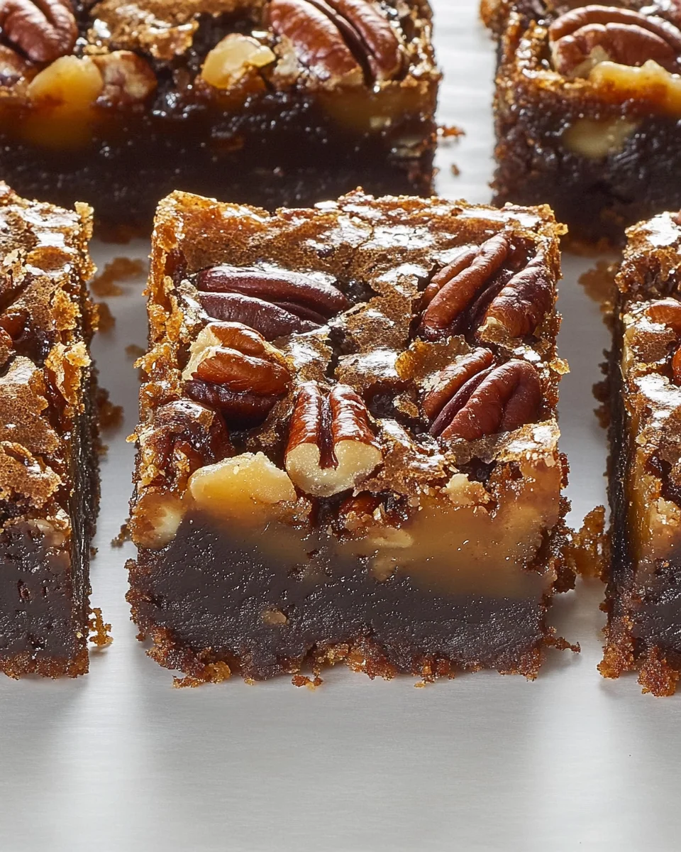 Pecan Pie Brownies