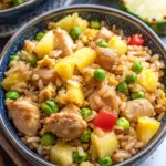 Pineapple Chicken Fried Rice