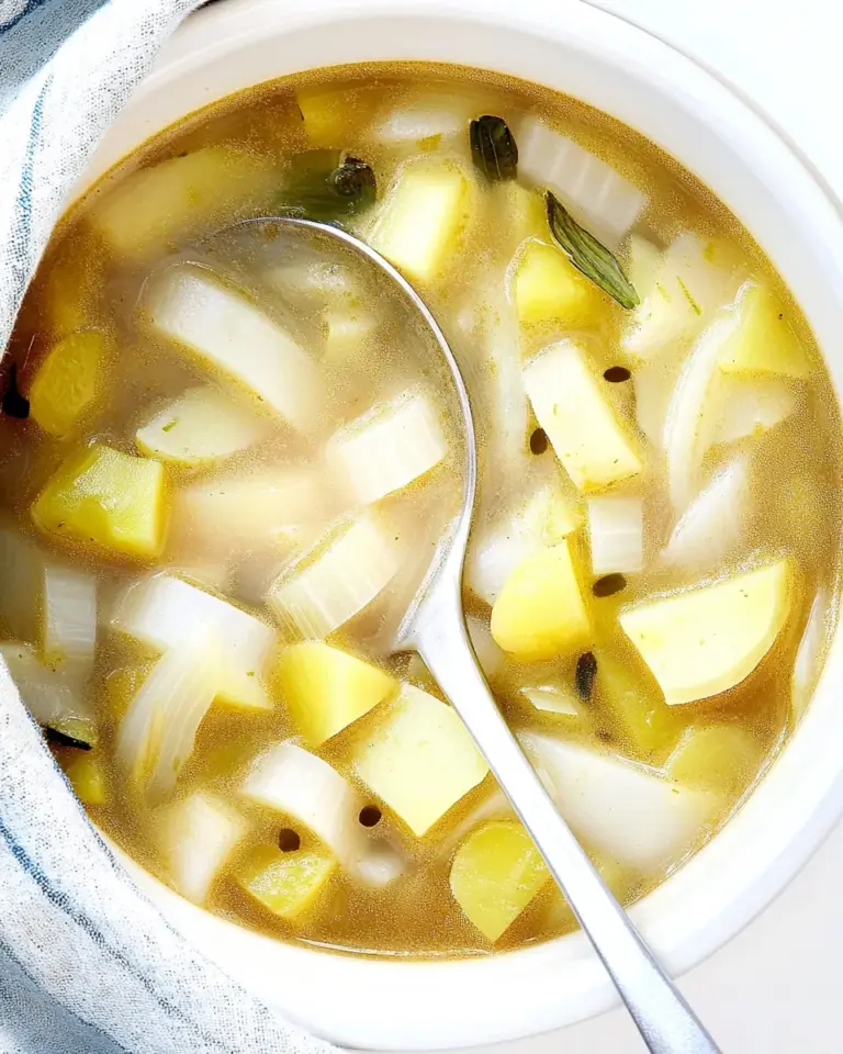 Rustic Potato Leek Soup