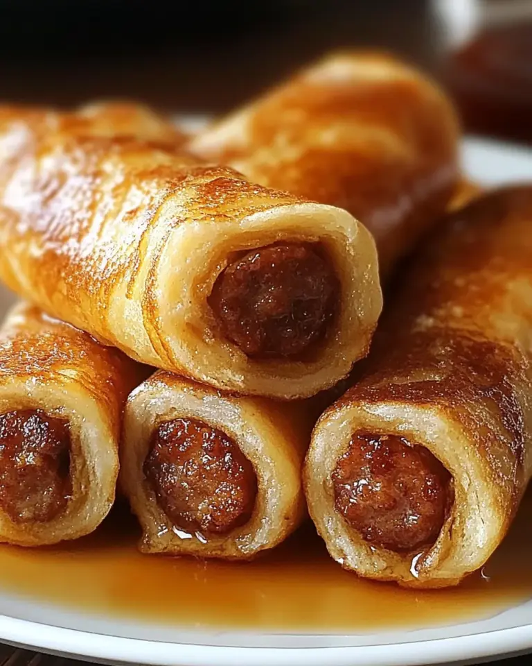 Sausage French Toast Roll-Ups Recipe