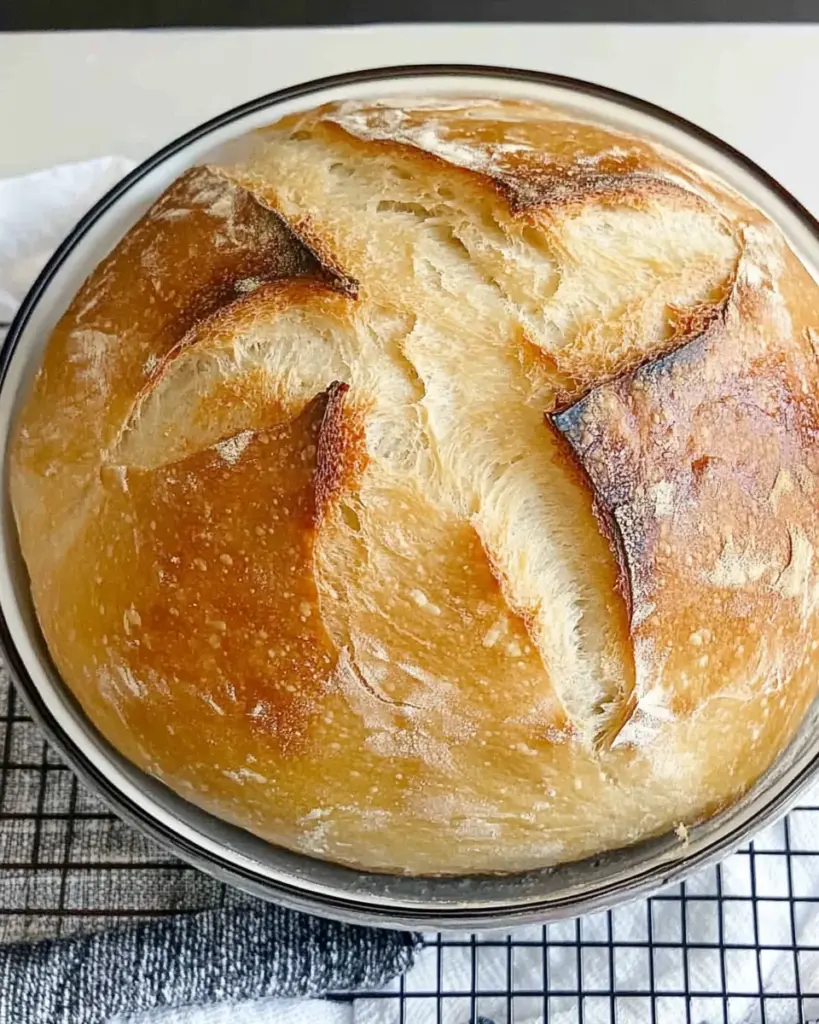Speedy Same Day Sourdough Bread