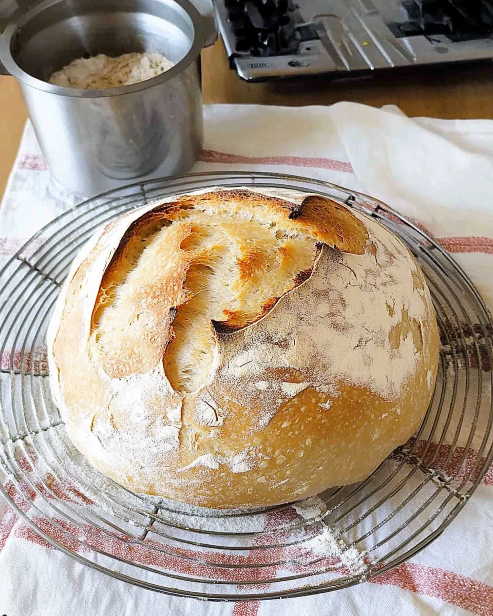 Speedy Same Day Sourdough Bread Recipe