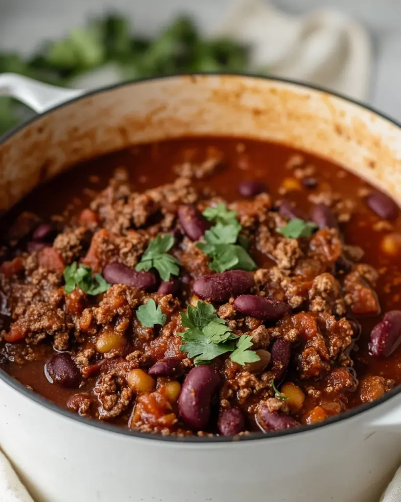 The Best Homemade Stovetop Chili