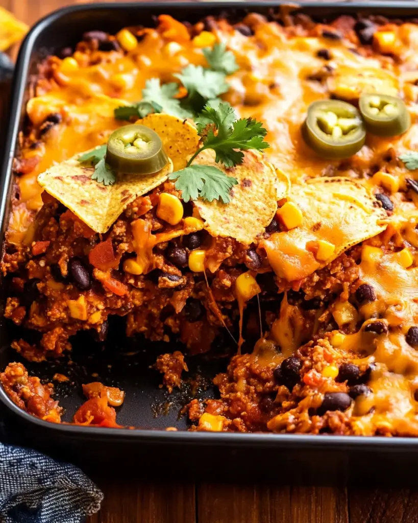 Walking Taco Casserole