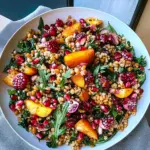Winter Pomegranate and Grain Salad