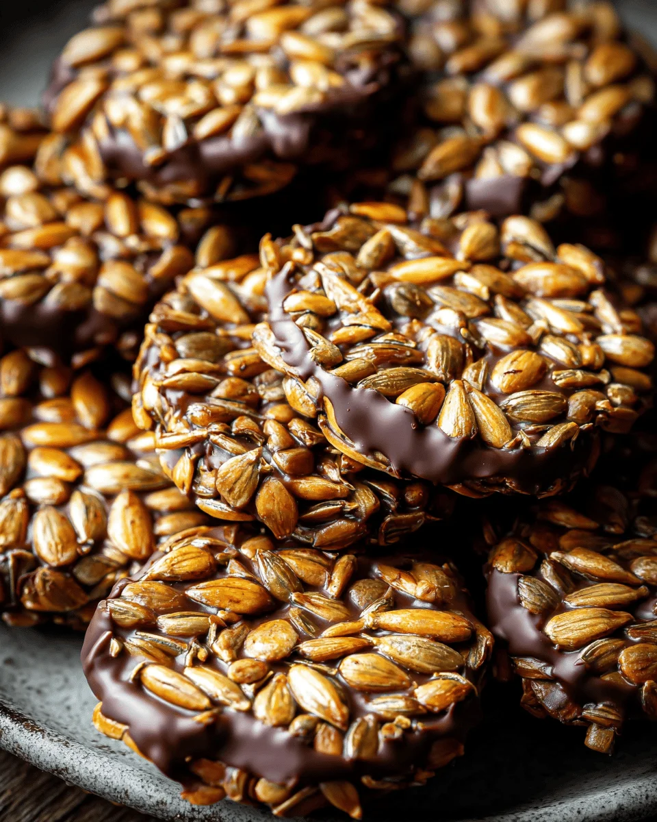 4-Ingredient Sunflower Seed Chocolate Bites
