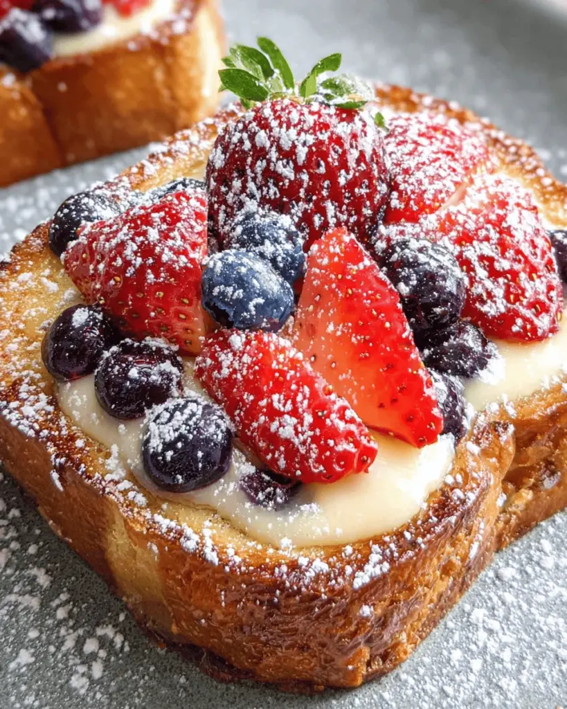 Air Fryer Yogurt Custard Toast