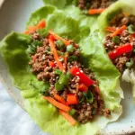 Asian Style Ground Beef Lettuce Wraps 31 Asian Style Ground Beef Lettuce Wraps
