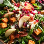 Autumn Salad with Apple Cider Vinaigrette