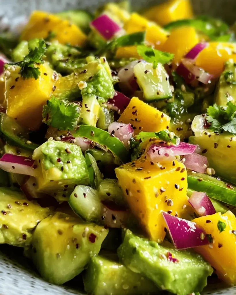 Avocado Mango Salad