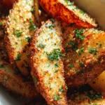 Baked Garlic Parmesan Potato Wedges 18 Baked Garlic Parmesan Potato Wedges