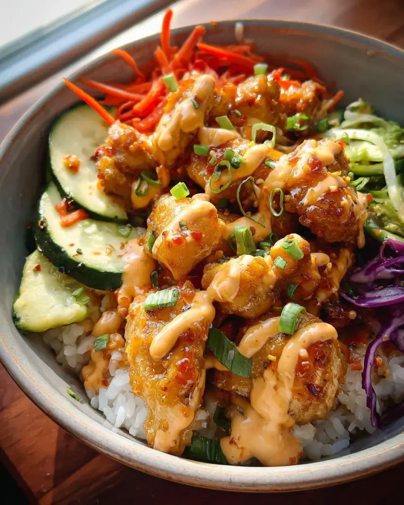 Bang Bang Chicken Bowl