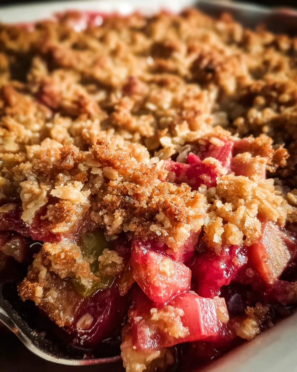 Best Rhubarb Crisp