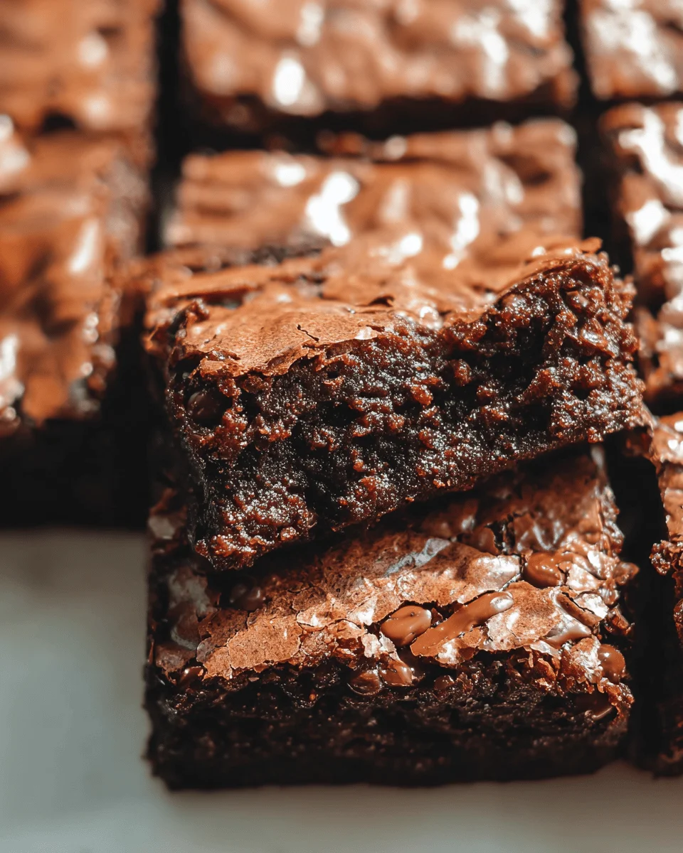 Better Than Box Mix Brownie Recipe