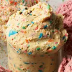Birthday Cake Protein Cookie Dough