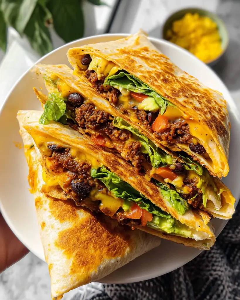 Black Bean Crunch Wrap