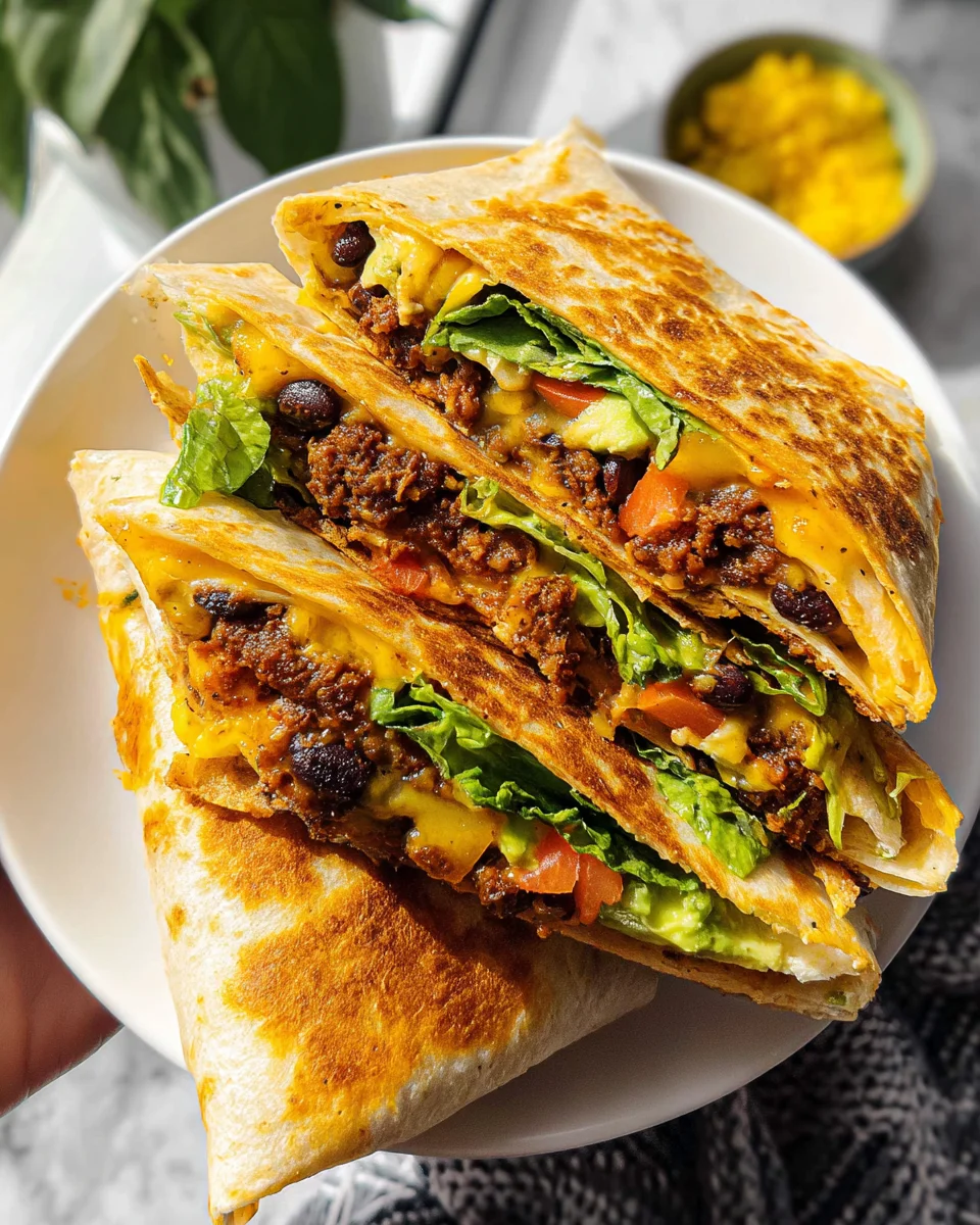Black Bean Crunch Wrap
