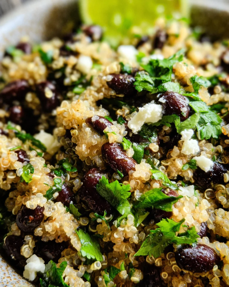 Black Bean Quinoa Salad Recipe