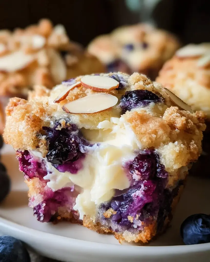Blueberry Cream Cheese Muffins