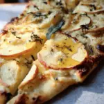 Brie and Apple Flatbread