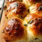 Brown Butter Sage Dinner Rolls
