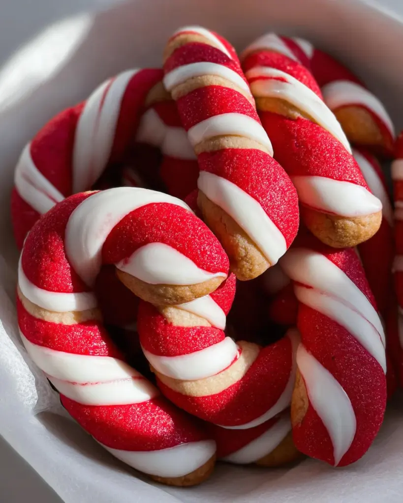 Candy Cane Cookies Recipe