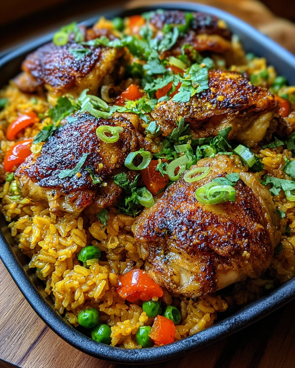 Caribbean Chicken and Rice