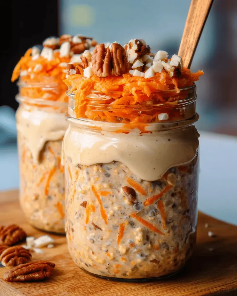 Carrot Cake Overnight Oats
