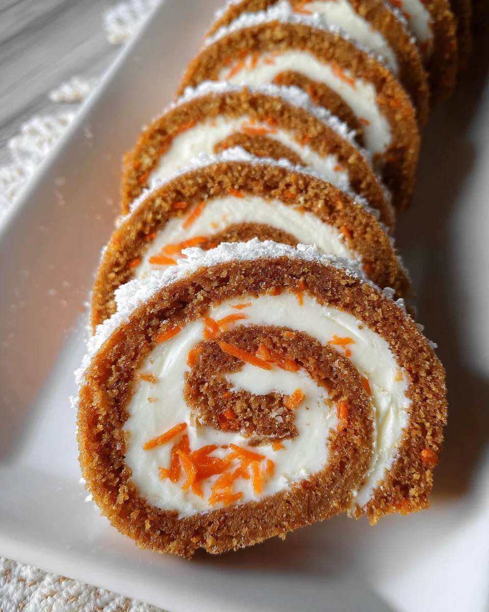 Carrot Cake Roll