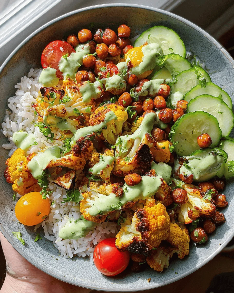 Cauliflower Shawarma Bowls