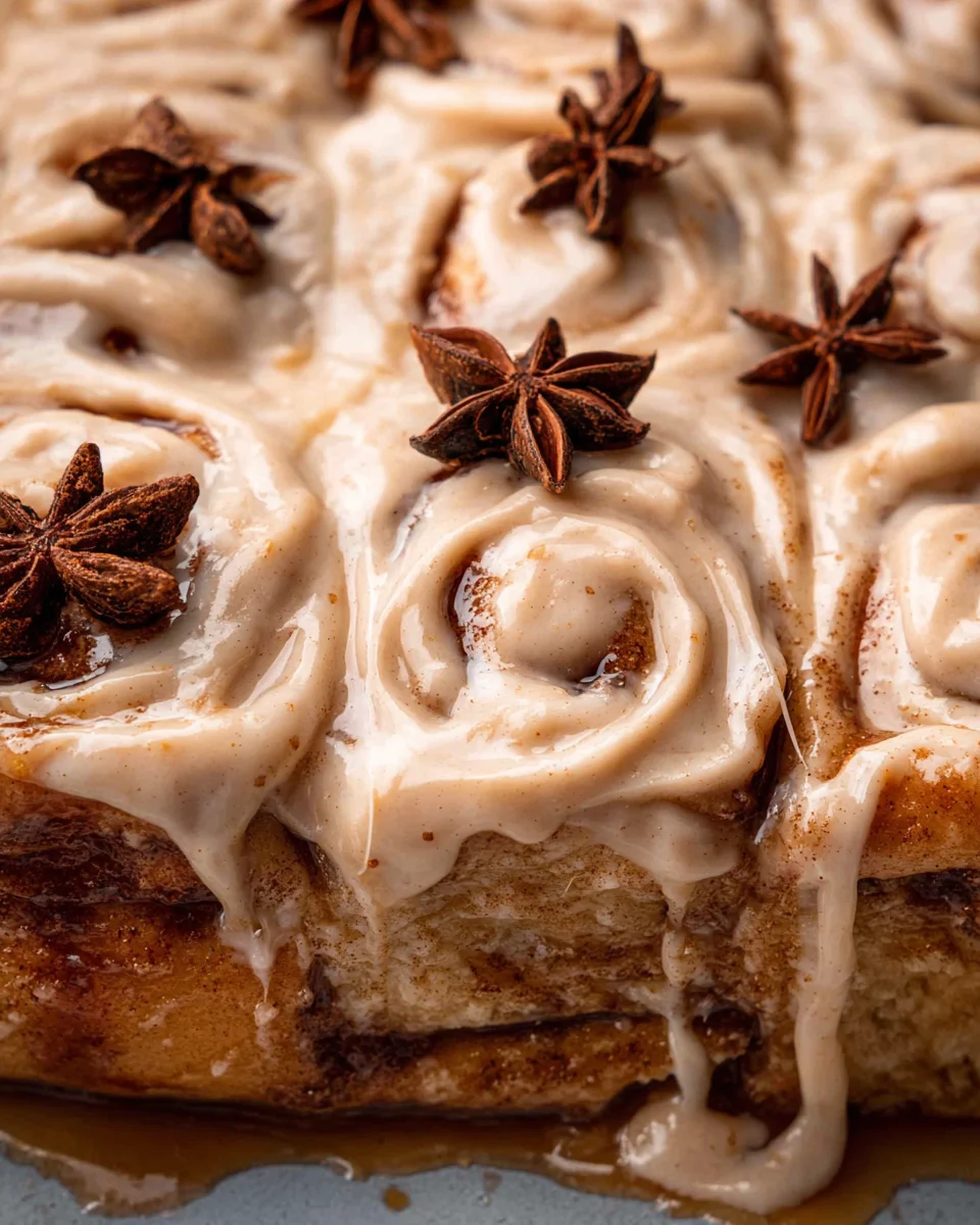 Chai Cinnamon Rolls