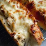 Cheesy Chicken Garlic Bread Sandwich