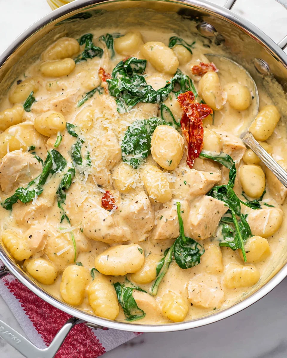 Chicken Alfredo Gnocchi