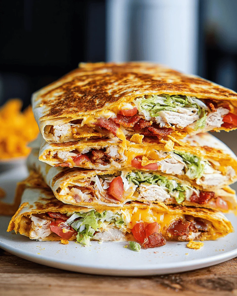 Chicken Bacon Ranch Crunchwrap