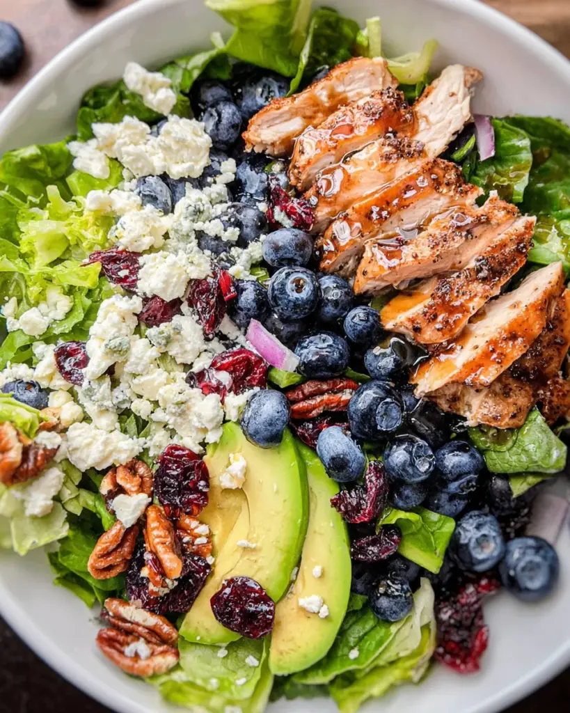 Chicken Blueberry Feta Salad