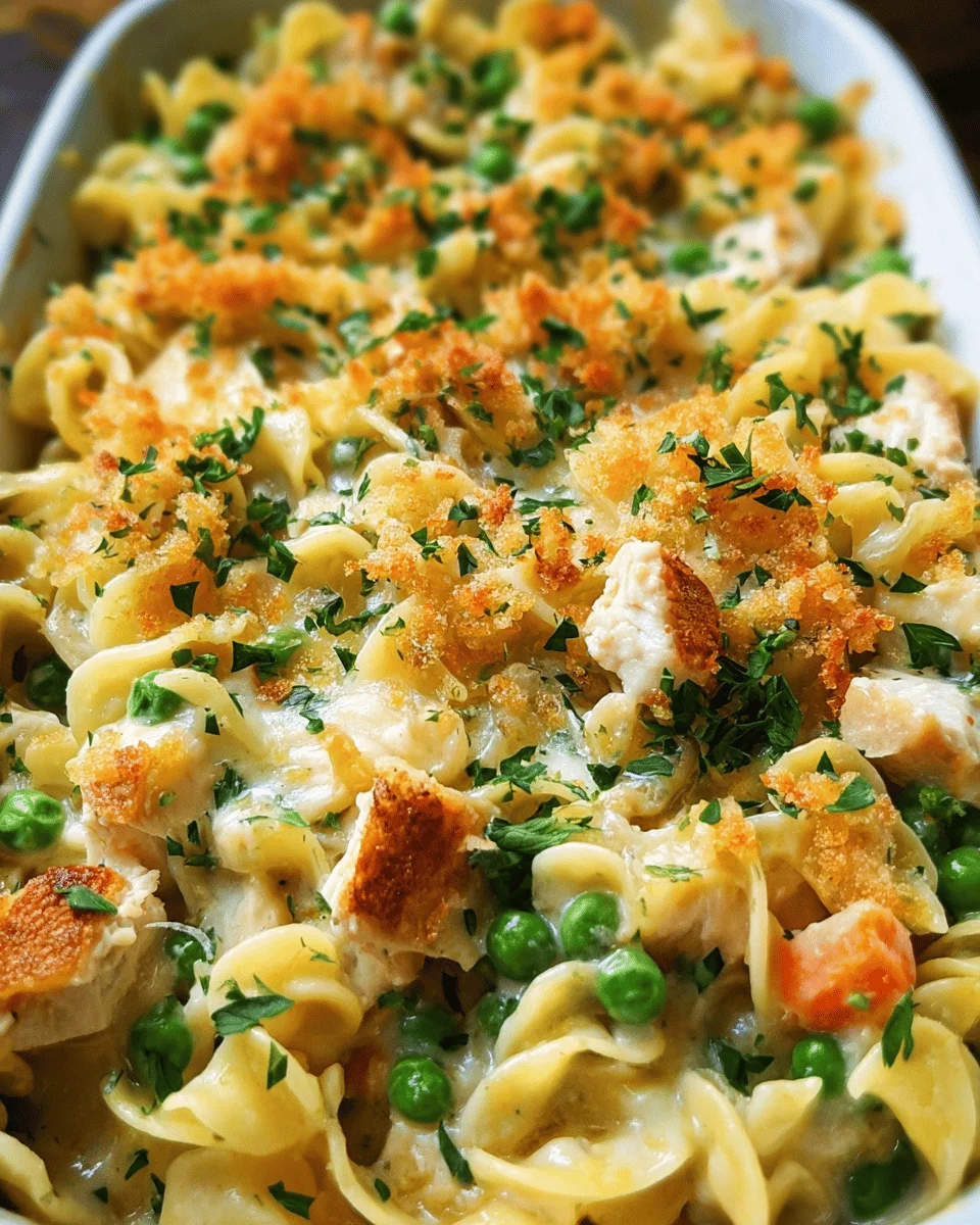 Chicken Noodle Casserole