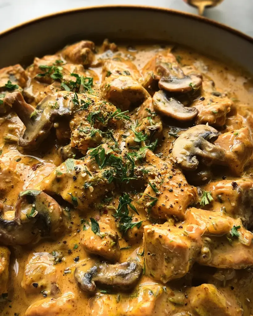 Chicken Stroganoff