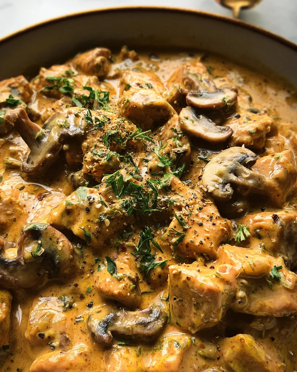 Chicken Stroganoff