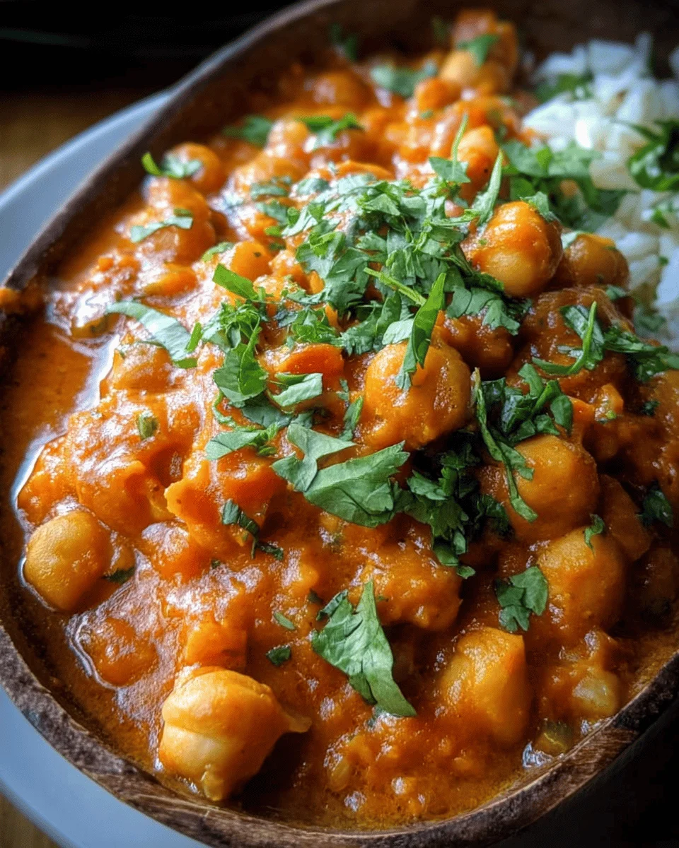 Chickpea Tikka Masala