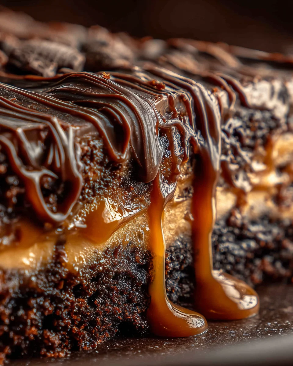 Chocolate Caramel Dump Cake Recipe